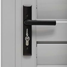 NZWS Weathermaster® Aluminium Shutters Lockable Metal Handle(Lockable Metal Handle)
